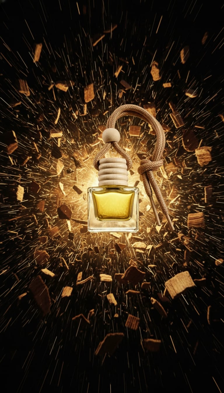 Luxury Car Hanging Perfume Diffuser | Long-Lasting Premium Fragrance