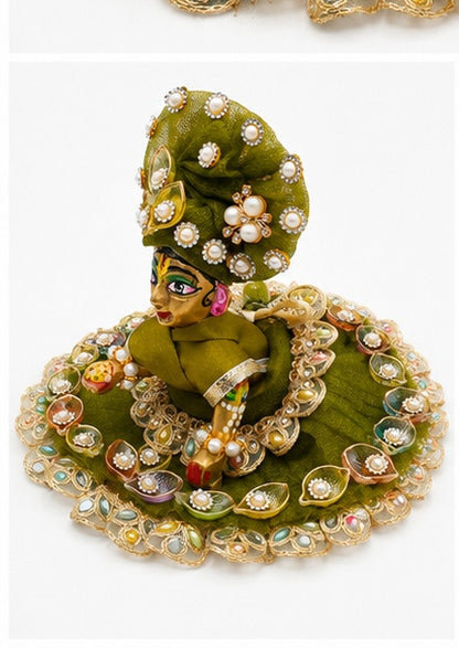 Harit Shringar Poshak (हरित श्रृंगार पोशाक)