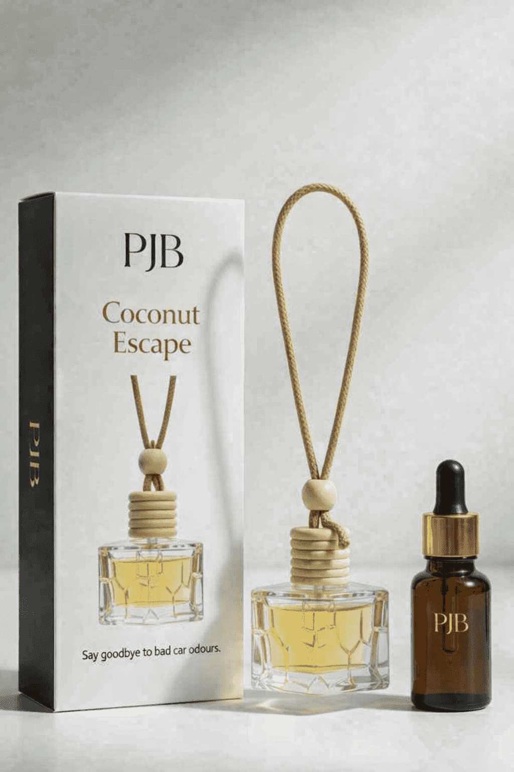 Perfume Luxury Car Hanging Perfume Diffuser | Long-Lasting Premium Fragrance Coconut Escape
