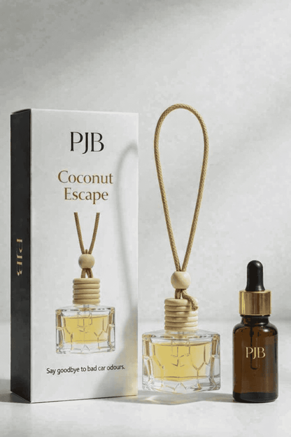 Perfume Luxury Car Hanging Perfume Diffuser | Long-Lasting Premium Fragrance Coconut Escape