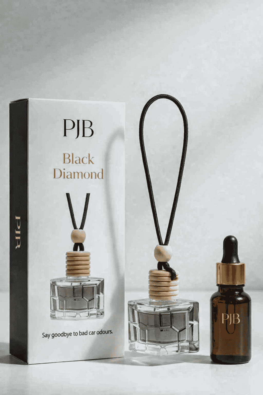 Perfume Luxury Car Hanging Perfume Diffuser | Long-Lasting Premium Fragrance Black Diamond