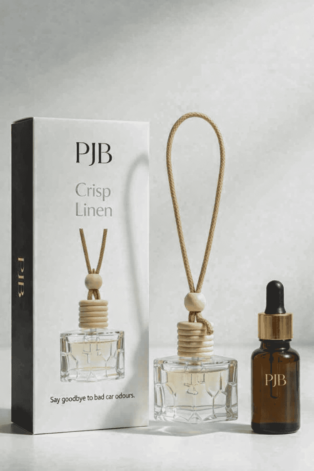 Perfume Luxury Car Hanging Perfume Diffuser | Long-Lasting Premium Fragrance Crisp linen