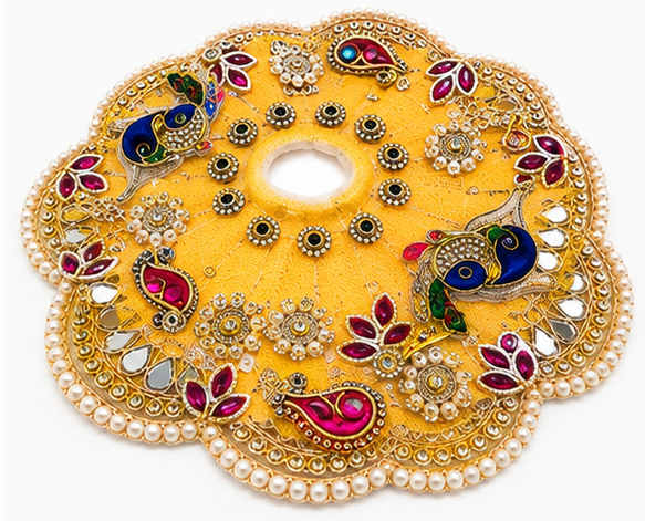 BH 117 Mor Pankh Rajsi Poshak (मोर पंख राजसी पोशाक)