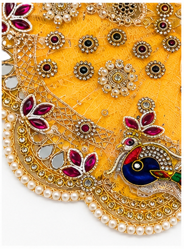 BH 117 Mor Pankh Rajsi Poshak (मोर पंख राजसी पोशाक)