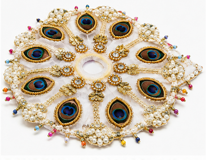 BH 120 Peacock Pearl Poshak (मोर पंख मोती पोशाक)