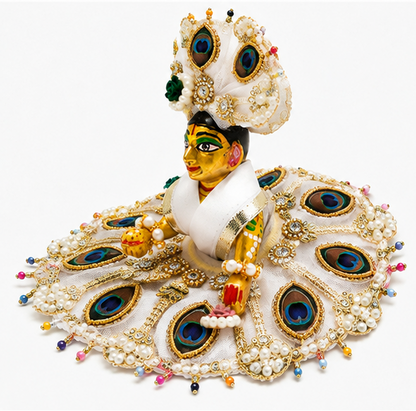 BH 120 Peacock Pearl Poshak (मोर पंख मोती पोशाक)