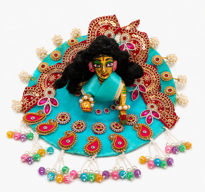 Neel Rangoli Poshak (नील रंगोली पोशाक)