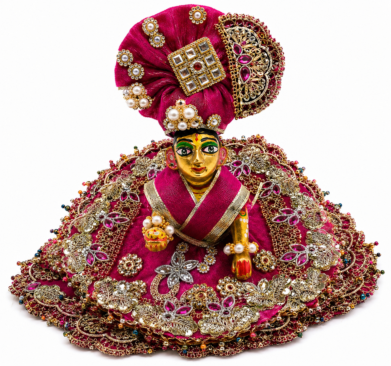 BH 116 Rakt Gulab Rajsi Poshak (रक्त गुलाब राजसी पोशाक)