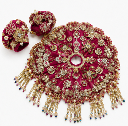 BH 116 Rakt Gulab Rajsi Poshak (रक्त गुलाब राजसी पोशाक)