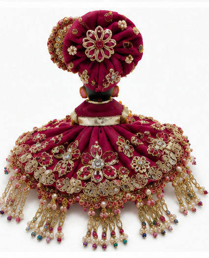 BH 116 Rakt Gulab Rajsi Poshak (रक्त गुलाब राजसी पोशाक)