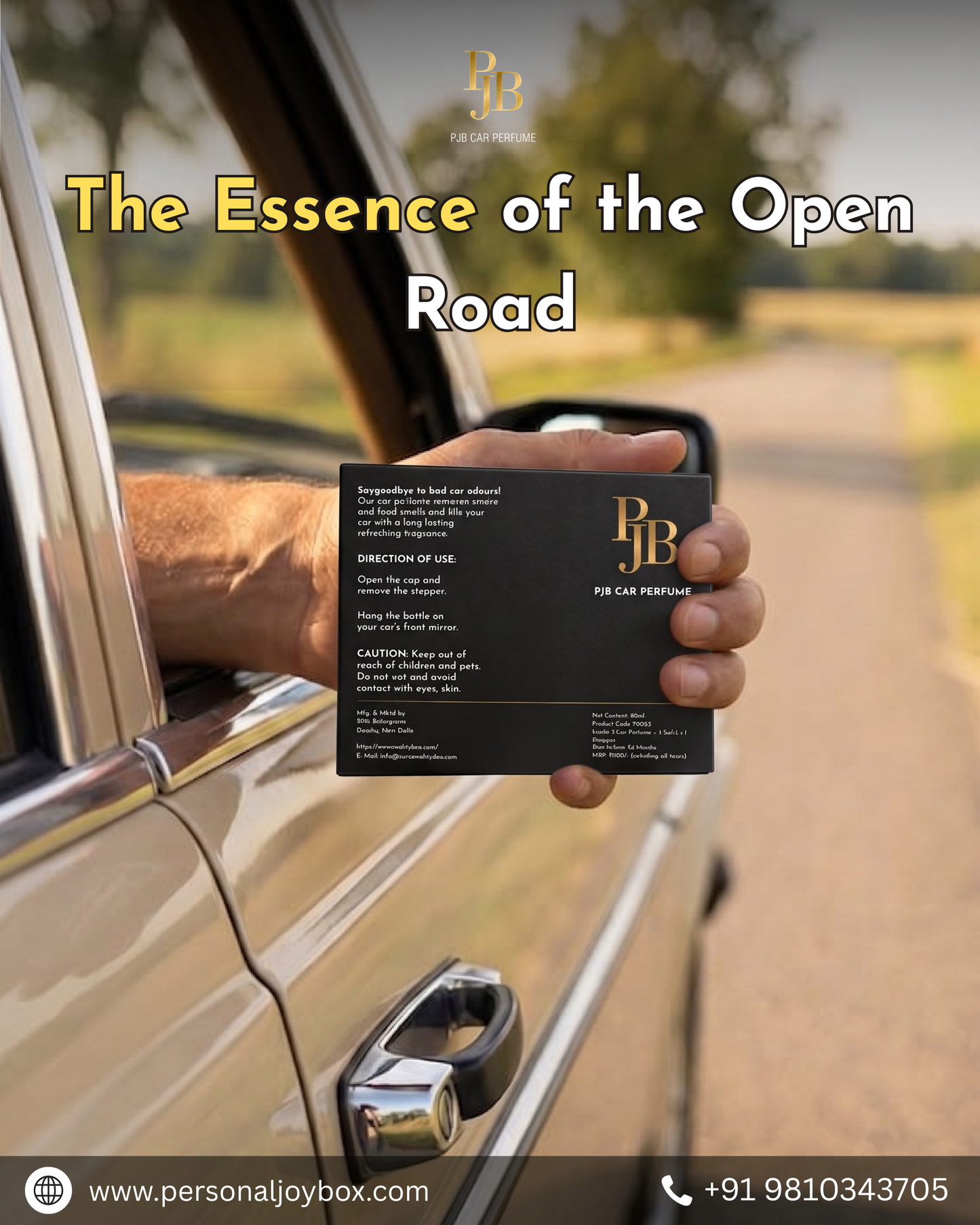 Luxury Car Perfume Hanging ( 45 days pack of 1 Pcs )