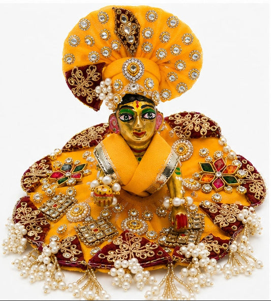 BH 111 Kesariya Shringar Poshak (केसरिया श्रृंगार पोशाक)