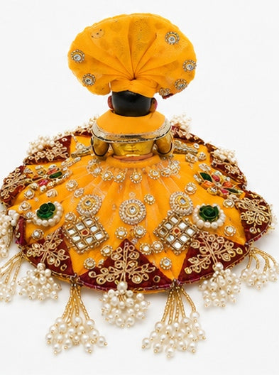 BH 111 Kesariya Shringar Poshak (केसरिया श्रृंगार पोशाक)