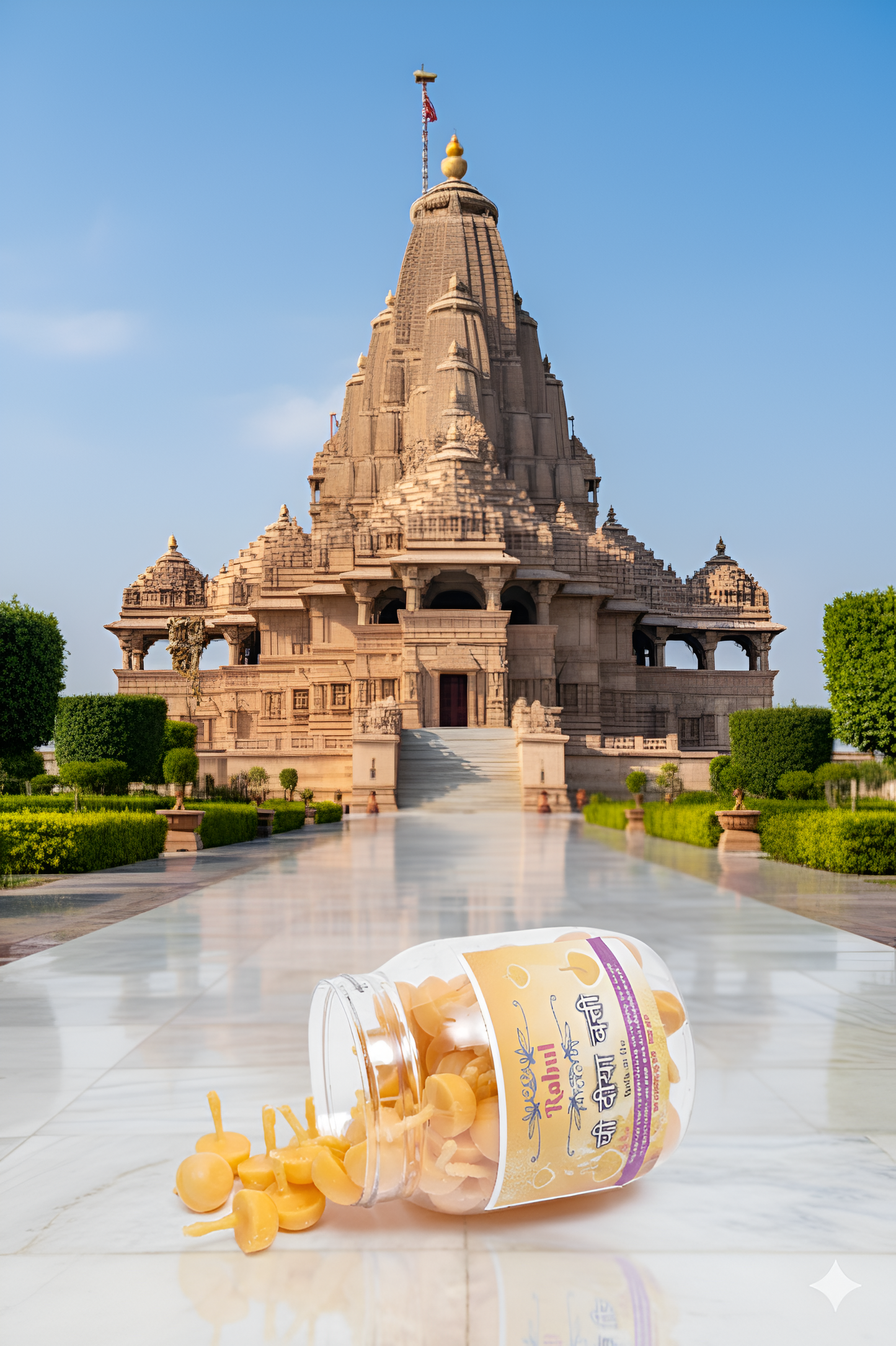 Ghee Diya Batti Ready-to-Use  | 170 Pcs | 500 Grms | Ready to Use, Pure & Bright!