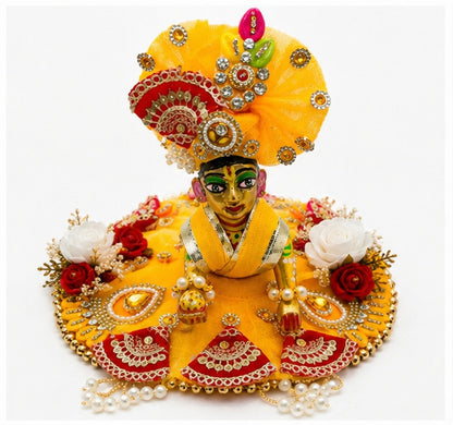 Peela Shringar Poshak (पीला श्रृंगार पोशाक)