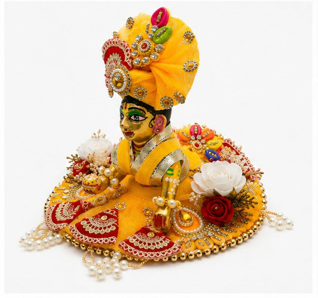 Peela Shringar Poshak (पीला श्रृंगार पोशाक)
