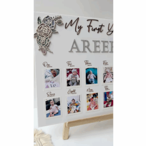 Baby Photo Board-Rectangular Shape