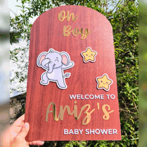 Baby Shower Welcome Sign