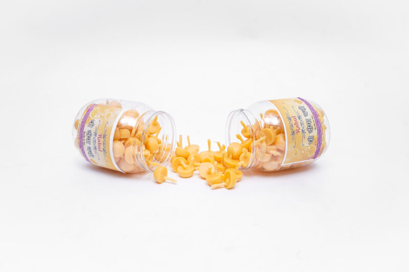 Ghee Diyas – 100% Cow Ghee | 95pcs | 500 grms | Ready to Use, Pure & Bright! - Image 3
