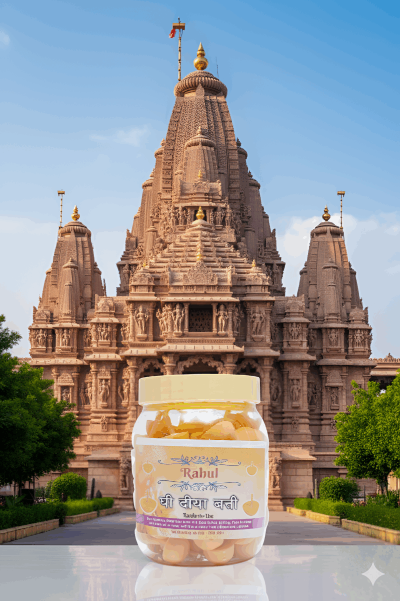 Ghee Diyas – 100% Cow Ghee | 95pcs | 500 grms | Ready to Use, Pure & Bright! - Image 5